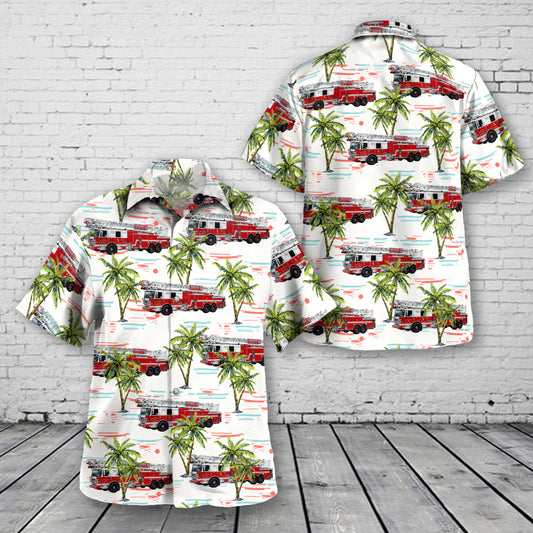 Saint Helena, California, Napa County Fire Department Hawaiian Shirt