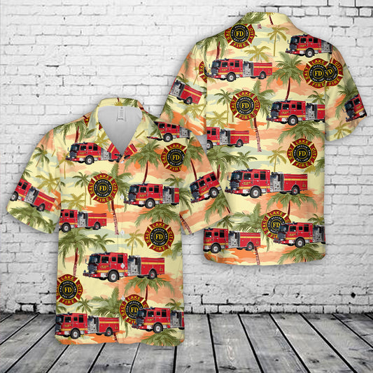 Salt Lake City fire department Hawaiian Shirt