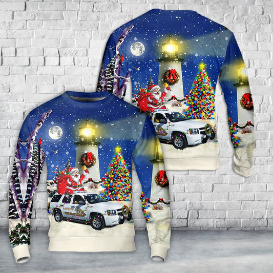 San Bernardino County Sheriff Christmas AOP Sweater