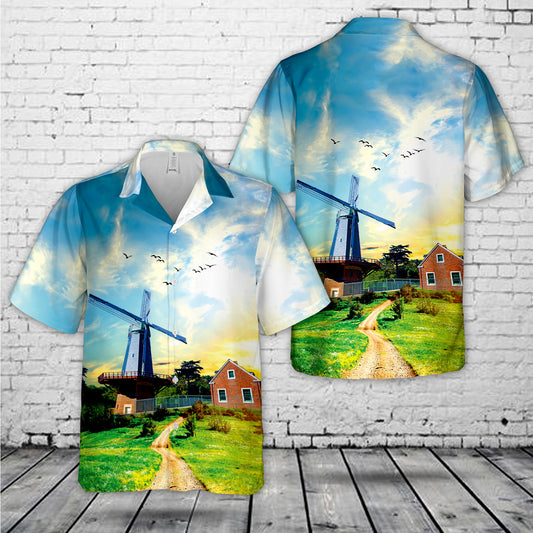 San Francisco, California, Murphy Windmill Hawaiian Shirt