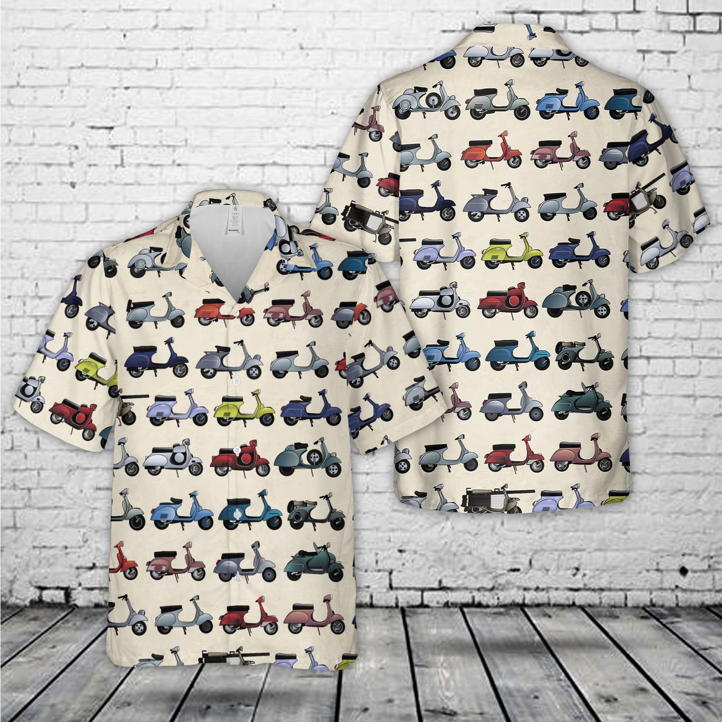 Scooters Hawaiian Shirt