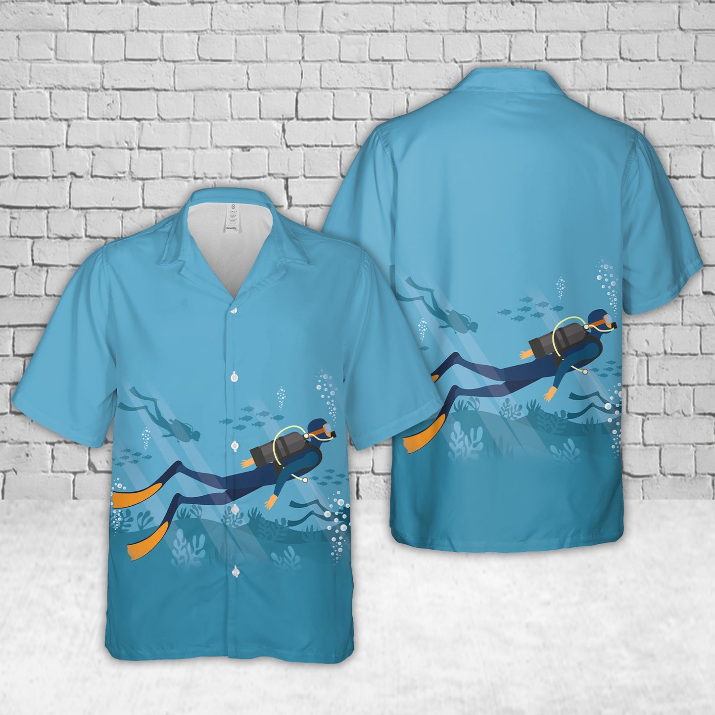 Scuba diving Hawaiian Shirt
