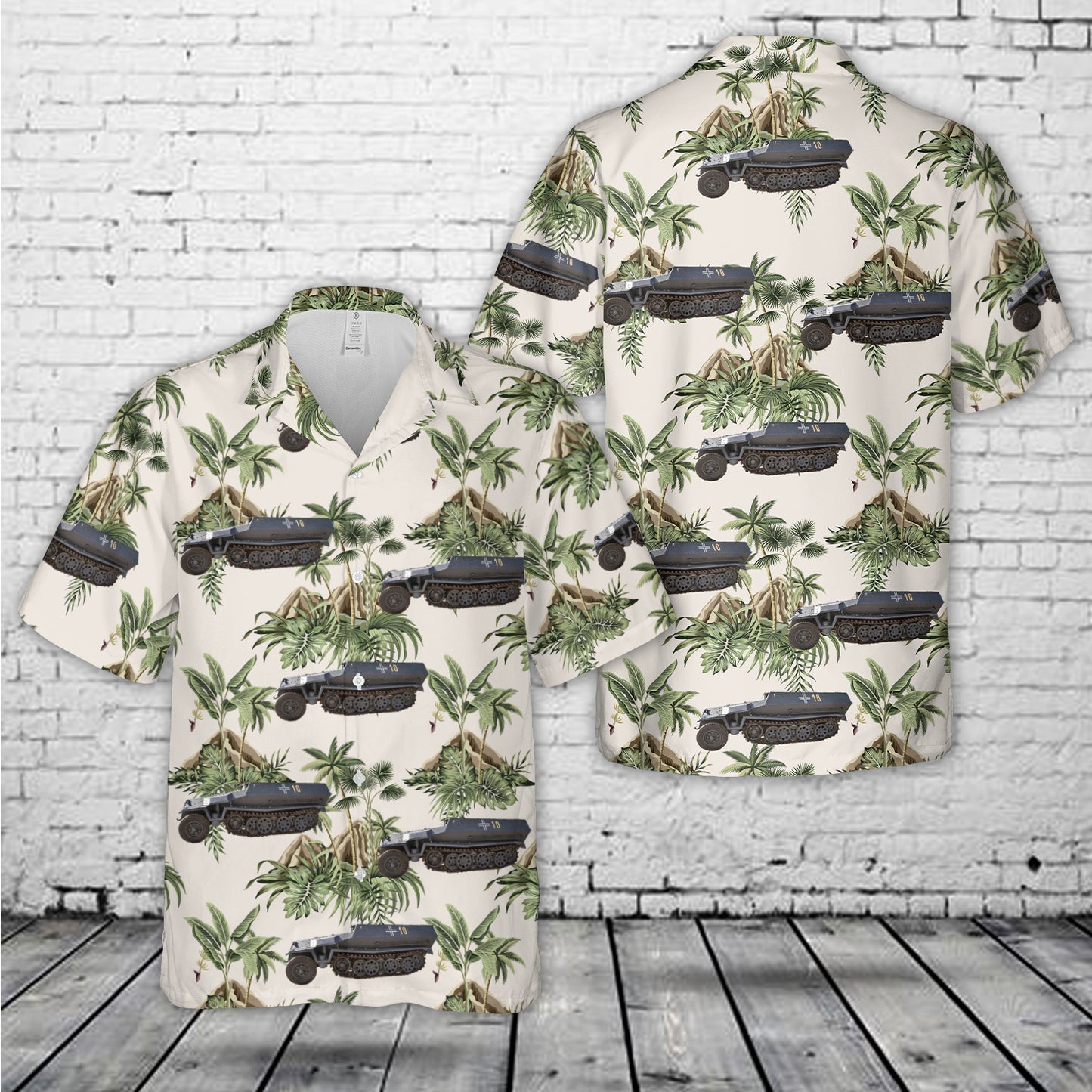 Sd.KFZ. 251 Germany APC World War II Hawaiian Shirt
