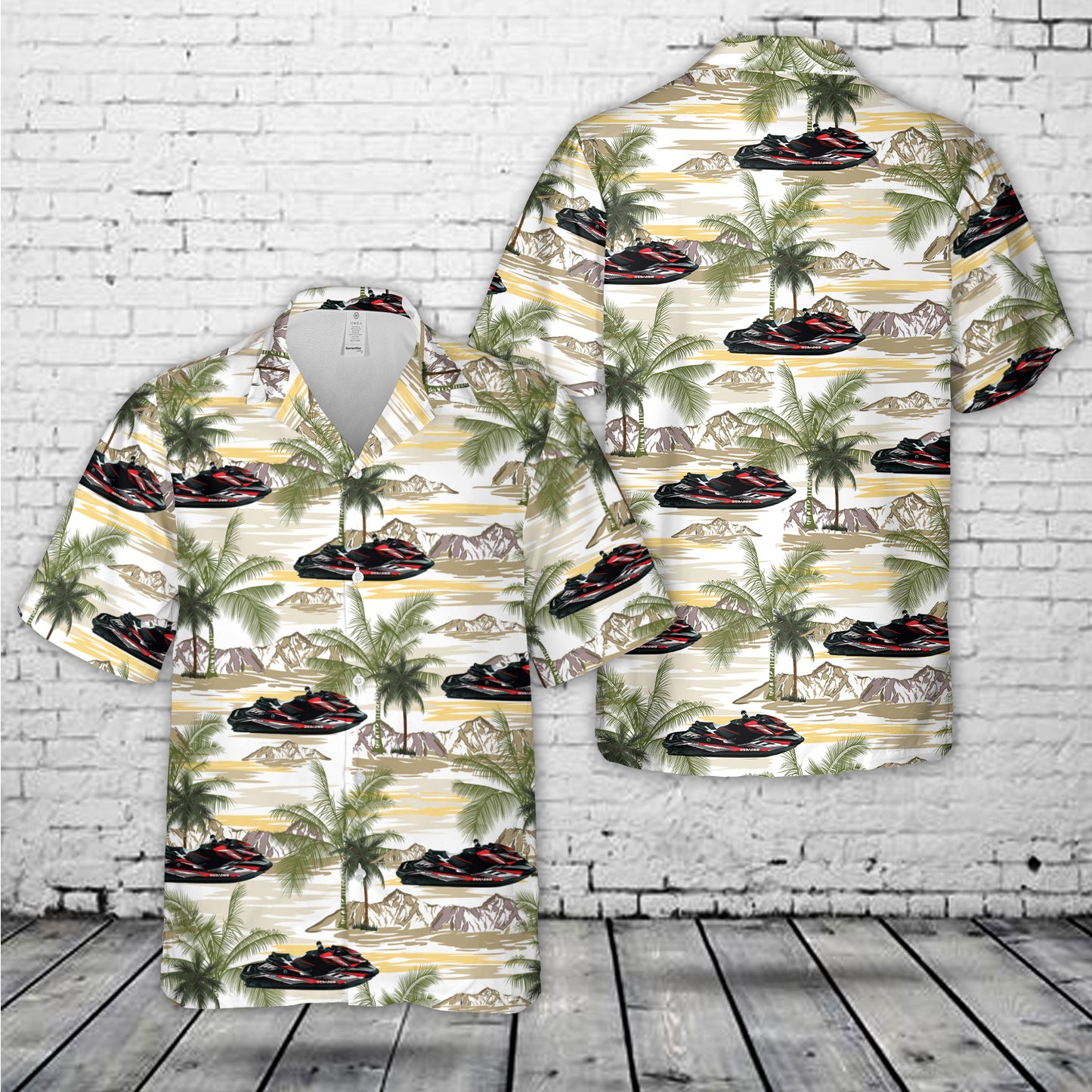 Sea-doo Rxp-x 260 RS "Riva Racing" model 2015-2018 Hawaiian Shirt
