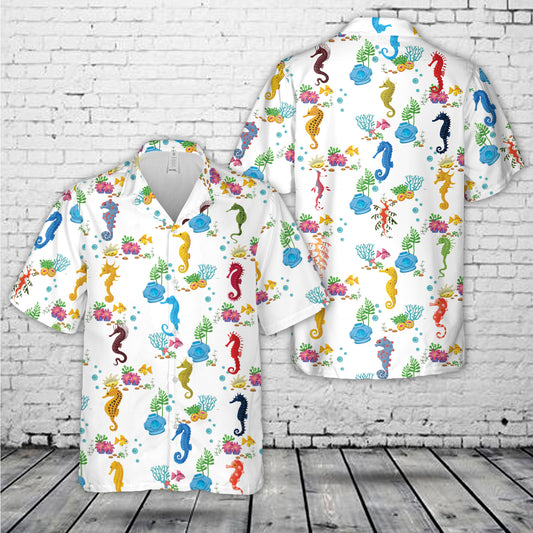 Sea Horse Hawaiian Shirt