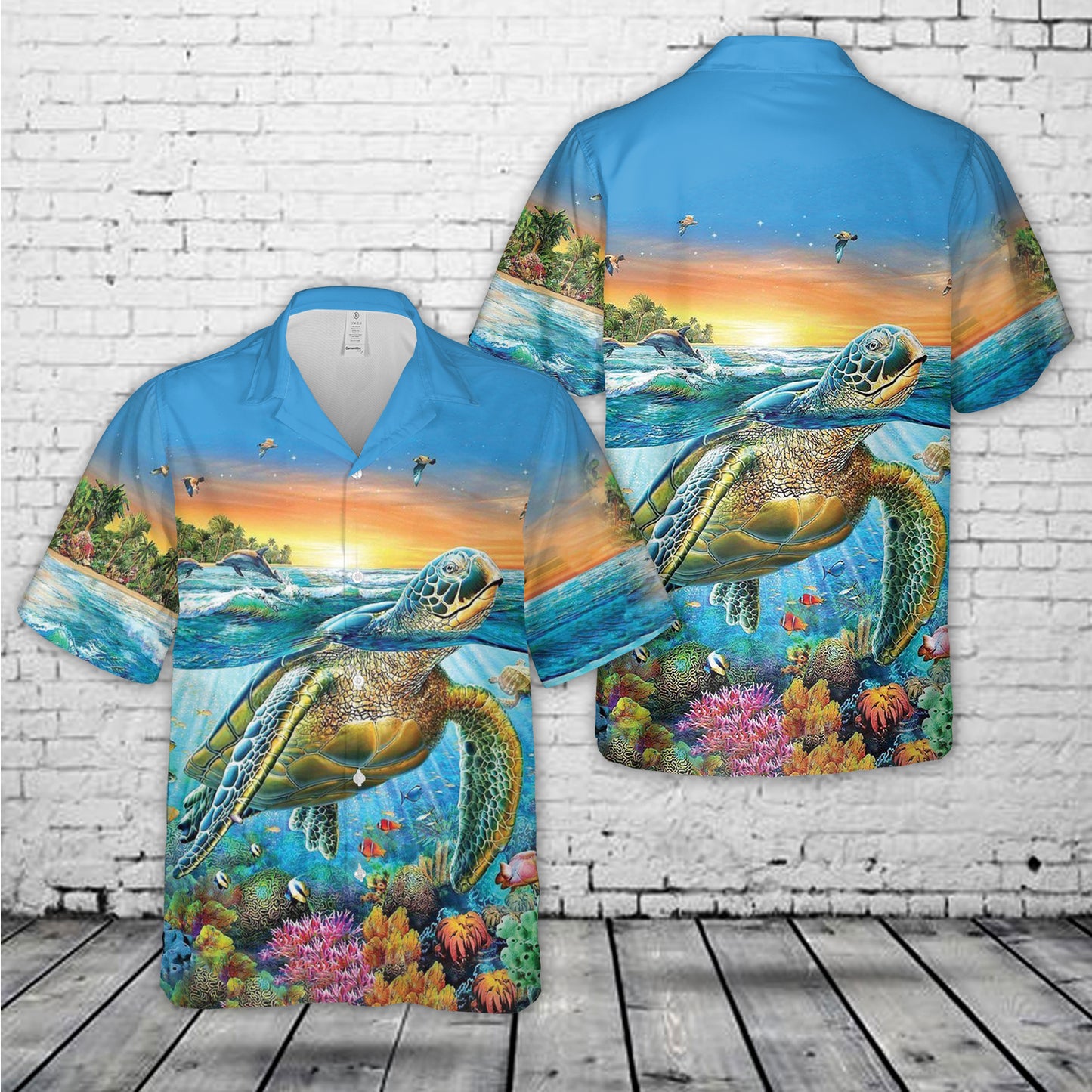 Sea Turtle Hawaiian Shirt
