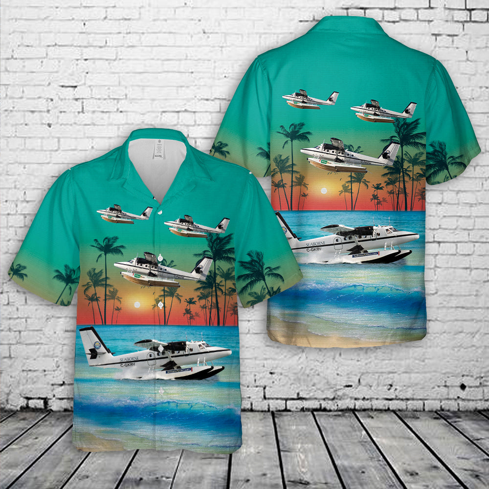 Seaborne Airlines De Havilland Canada DHC-6-300 Twin Otter Hawaiian Shirt