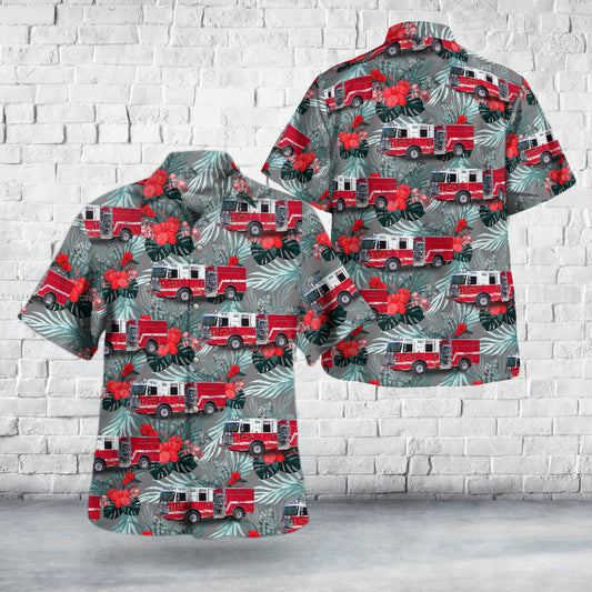 Sebastopol, California, Graton Volunteer Fire Department Hawaiian Shirt