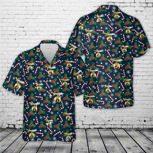 Shriners Christmas Hawaiian Shirt