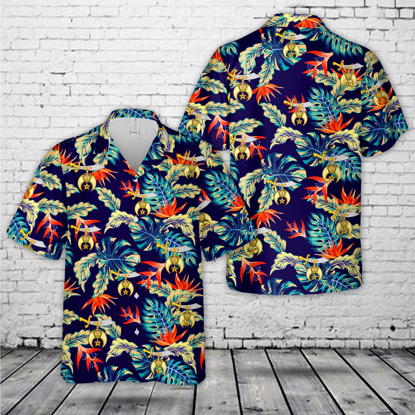 Shriners Hawaiian Shirt