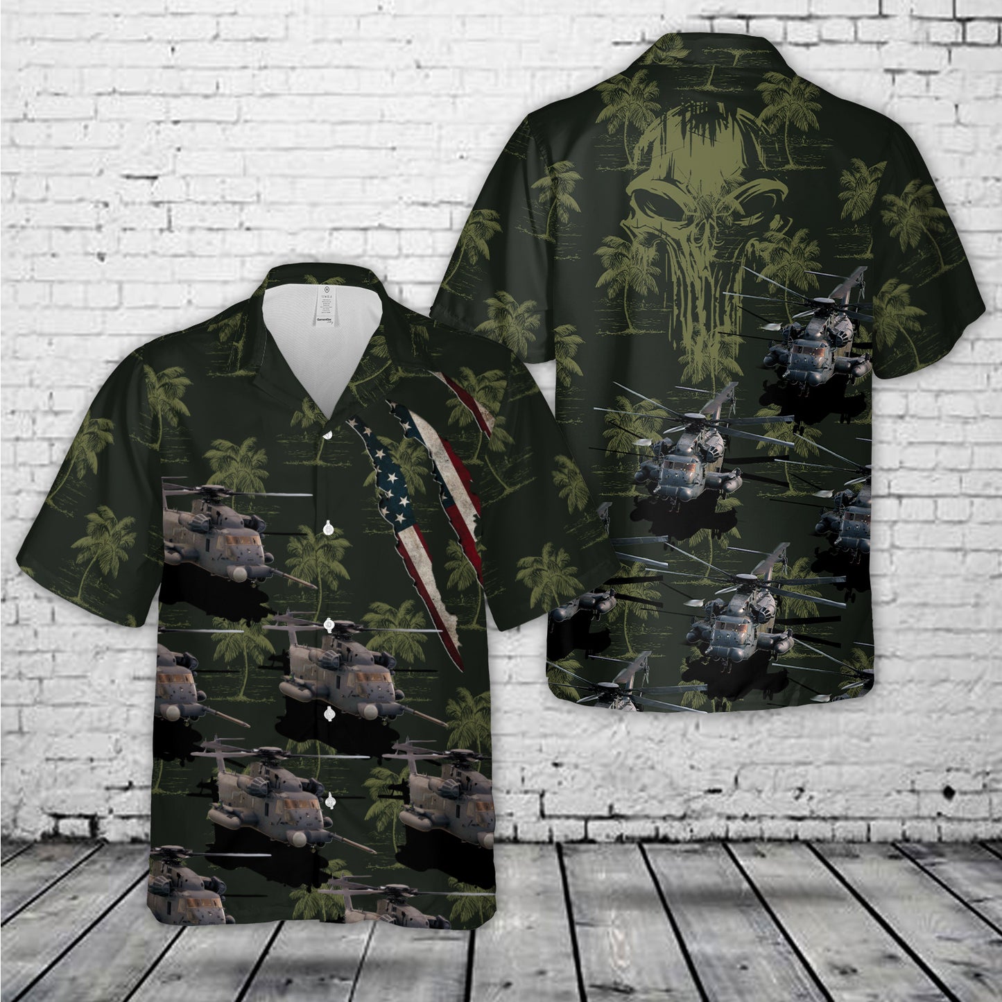 Sikorsky MH-53 Pave Low Hawaiian Shirt