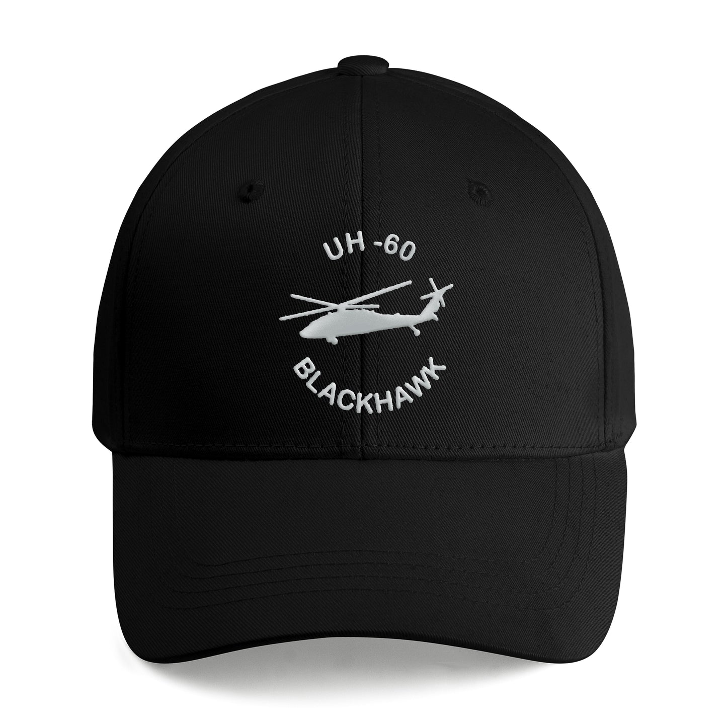 Sikorsky UH-60 Blackhawk Silhouette Embroidered Cap