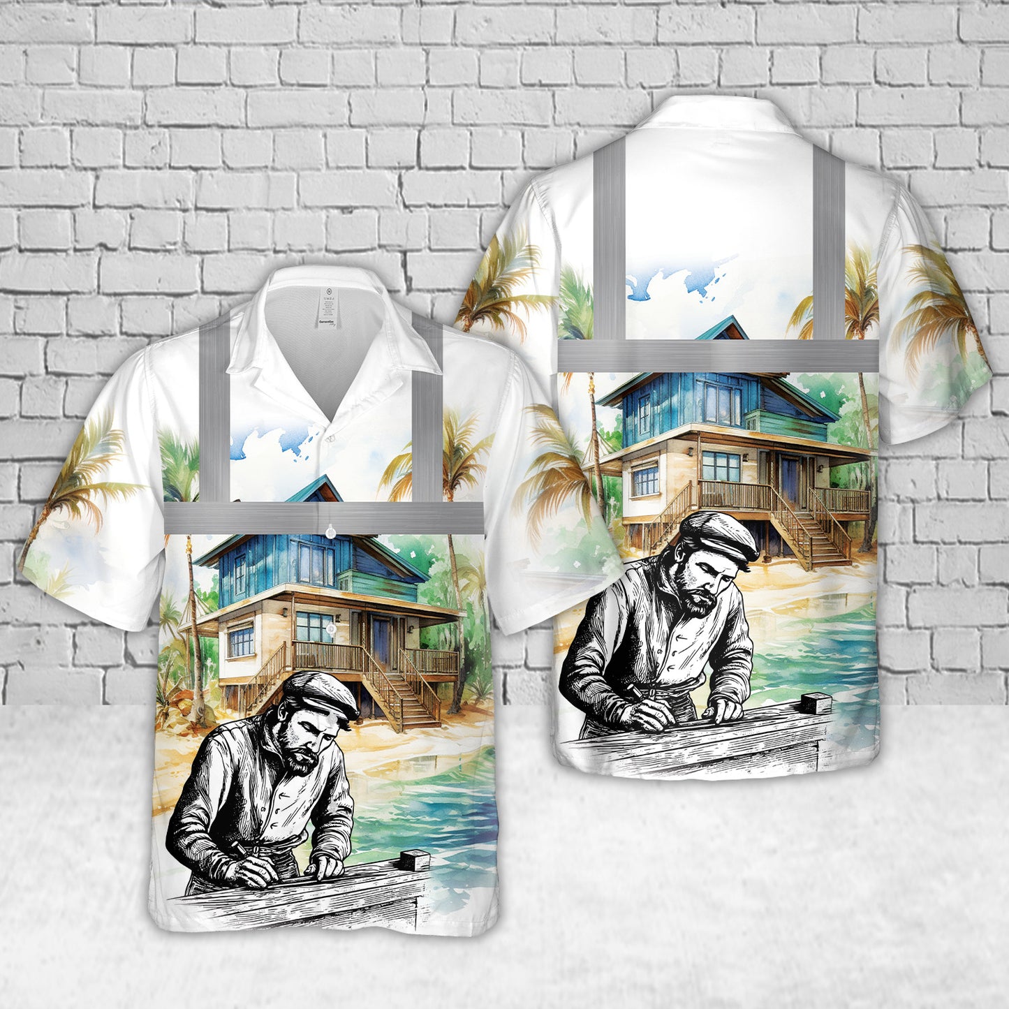 Skilled Carpenter Hawaiian Shirt