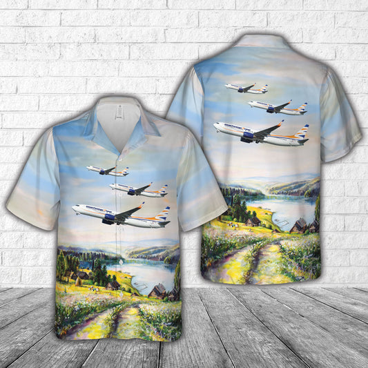 Smartwings Hungary Boeing 737-800 Hawaiian Shirt