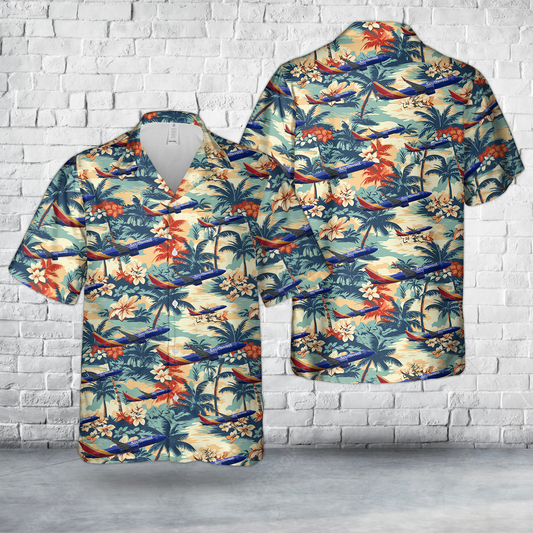 Southwest Airlines Boeing 737 -8H4 -800 N-8501V Hawaiian Shirt