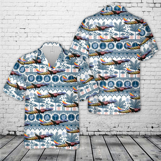 Southwest Airlines Imua One Boeing 737 MAX 8 Hawaiian Shirt