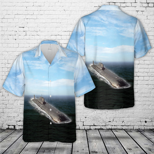 Soviet submarine TK-17 of Typhoon class Hawaiian Shirt