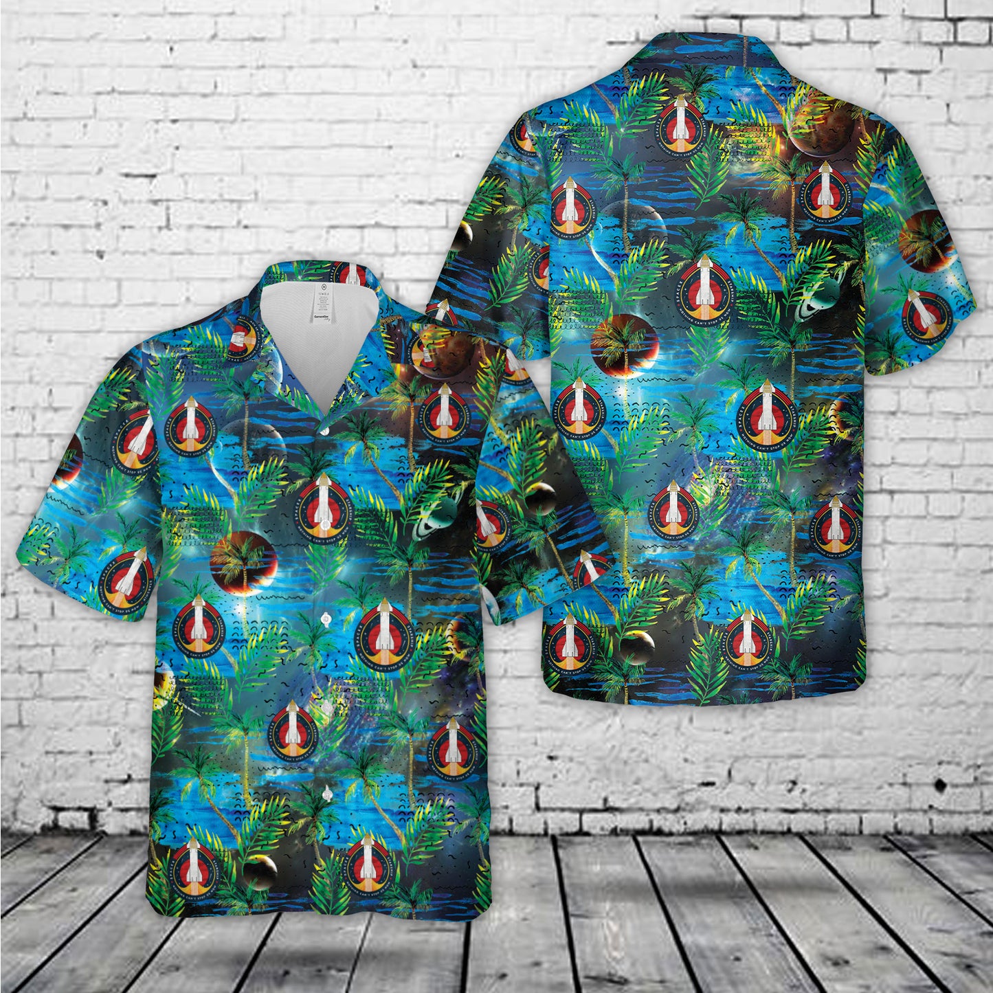 SpaceX-Starship: Nothing Can't Stop Us Now Hawaiian Shirt