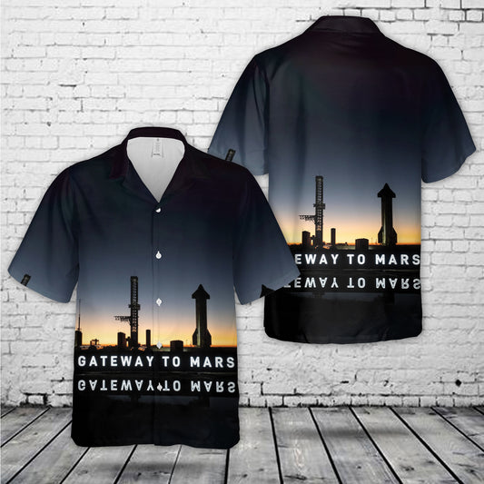 SpaceX Starship Hawaiian Shirt
