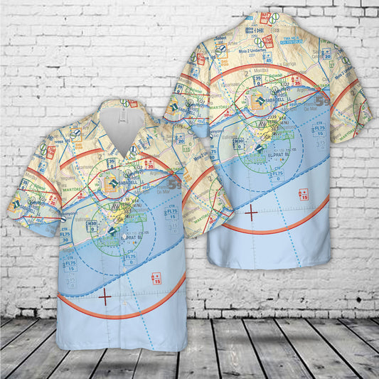 Spain Air Million VFR Hawaiian Shirt