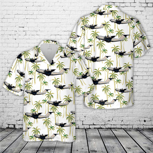 Spanish Air Force Airbus A400M Hawaiian Shirt