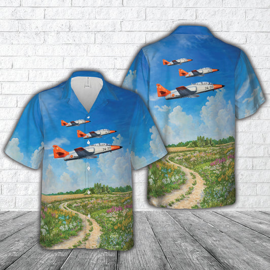 Spanish Air Force CASA C-101EB Aviojet E25-88 (cn EB01-88-102) Hawaiian Shirt