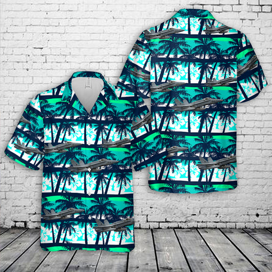Spanish Air Force McDonnell Douglas EF-18A Hornet Hawaiian Shirt