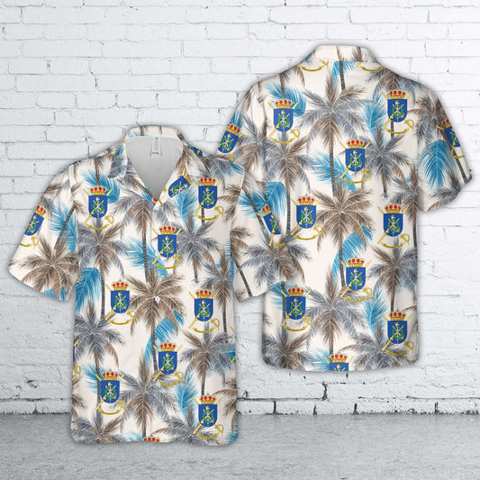 Spanish Army, 19th Special Operations Group "Maderal Oleaga" Hawaiian Shirt