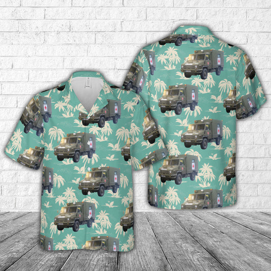 Spanish Army Iveco-Pegaso 40.10WM Hawaiian Shirt