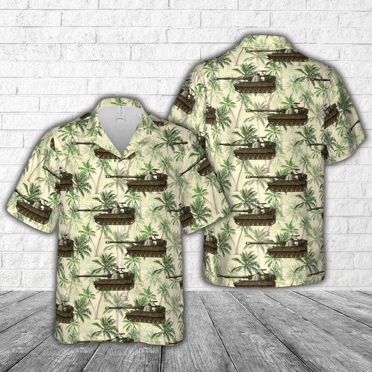 Spanish Army M109A1, of the Regimiento Artilleria de campana numero 11 Hawaiian Shirt