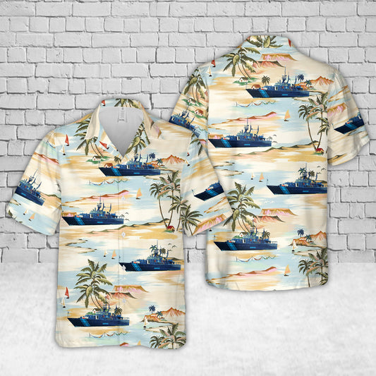 Spanish Customs Surveillance Service Alcaraván-class patrol ship Alcaraván IV Hawaiian Shirt