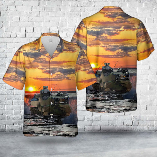 Spanish Marine AAV-7A1 Hawaiian Shirt