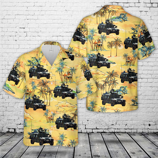 Spanish Marine Hummer TOW Hawaiian Shirt