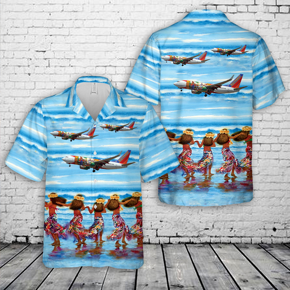 Special Livery, Southwest Airlines - "Florida One", Boeing 737-700(WL) Hawaiian Shirt