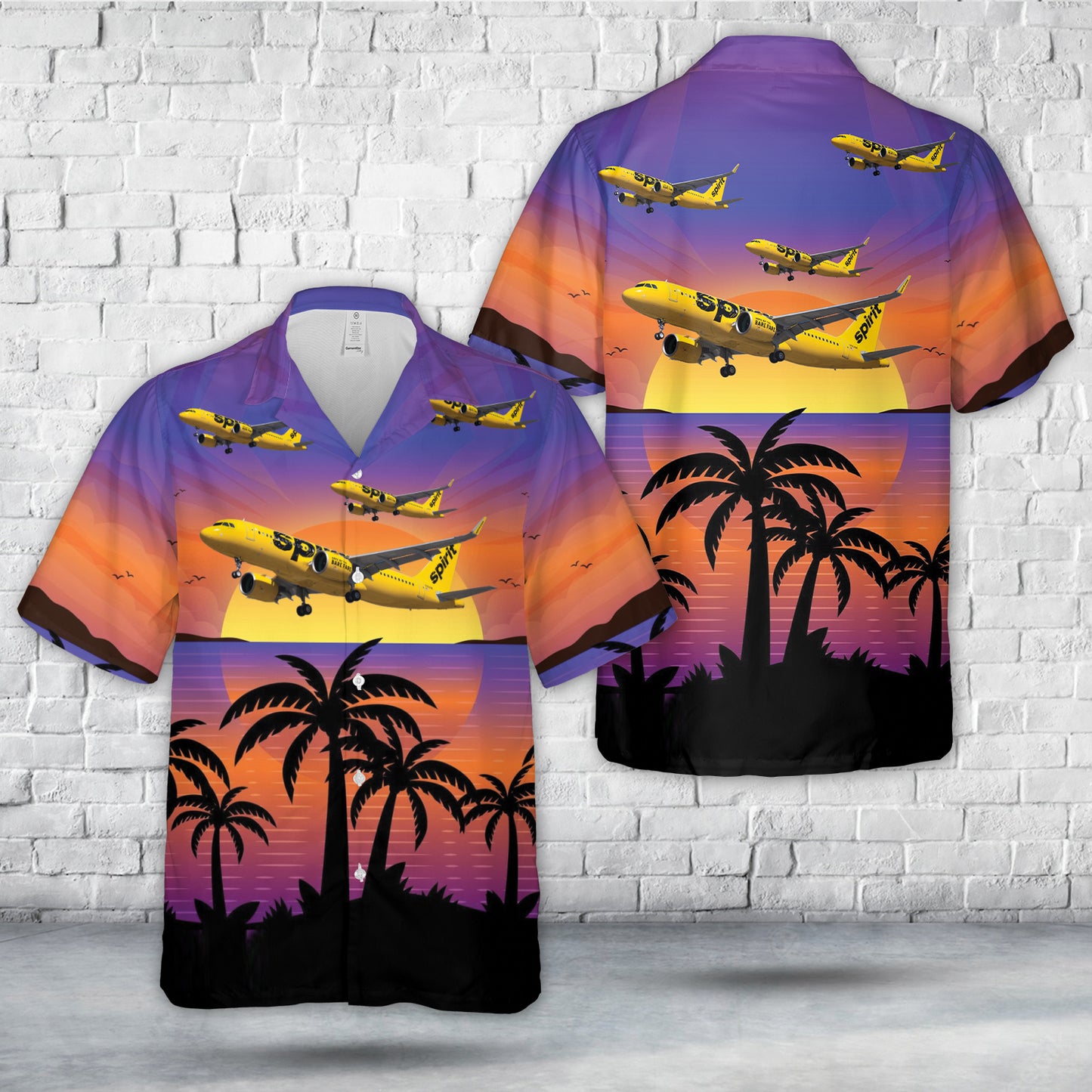 Spirit Airlines Airbus A320neo N901NK Hawaiian Shirt