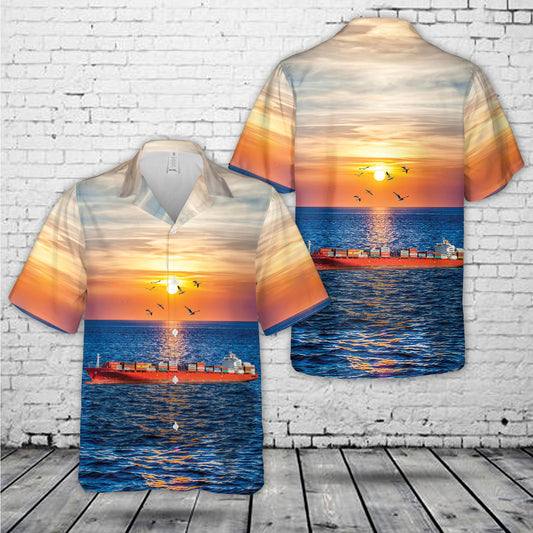 Spirit of Sydney Container Ship Hawaiian Shirt