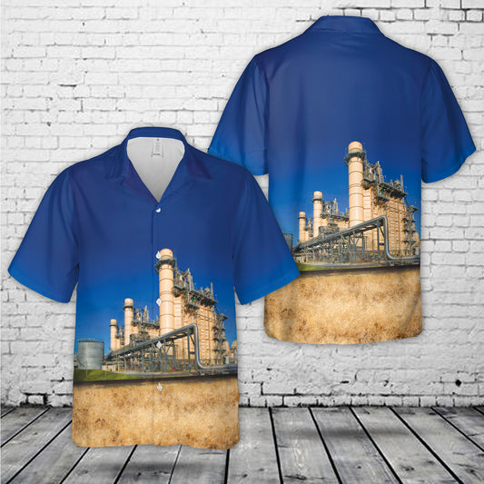 Spring, Texas, Beaumont Refinery American Oil Refinery ExxonMobil Hawaiian Shirt