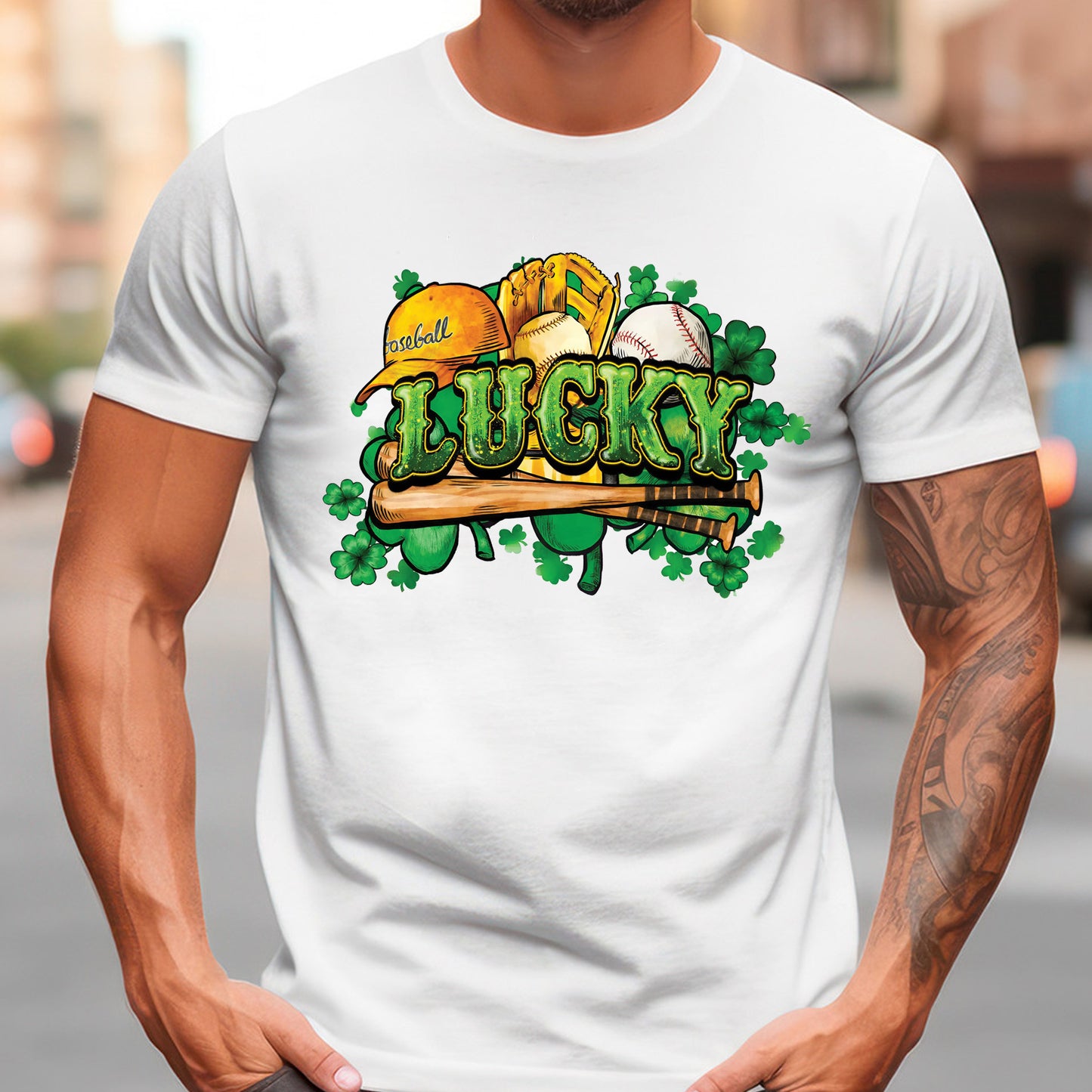 St. Patrick's Day Baseball Classic Unisex T-Shirt Gildan 5000 (Made In US)