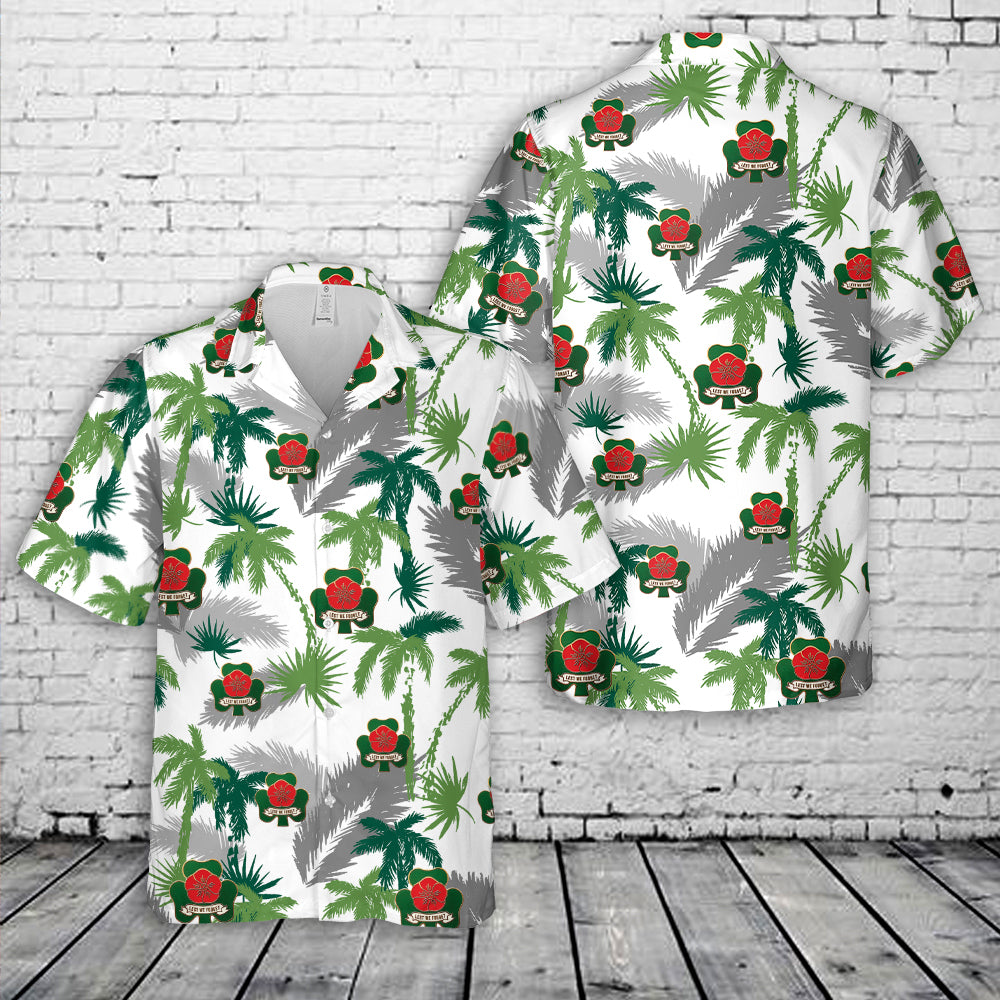 St Patricks Day Celtic Ireland Irish Lest We Forget Shamrock Hawaiian Shirt