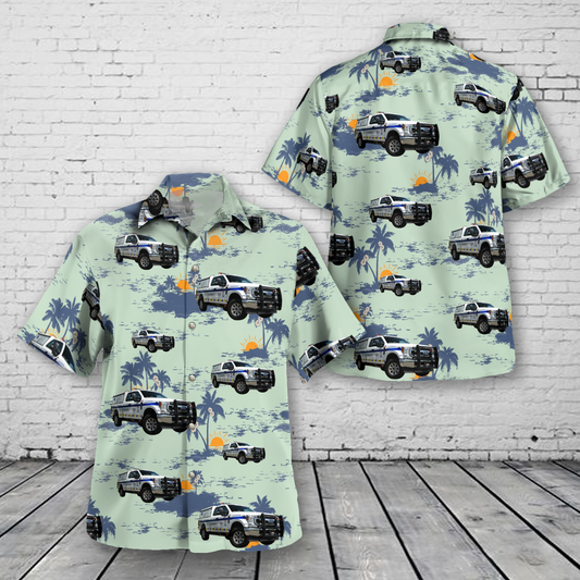 Stamford, Connecticut, Stamford Emergency Medical Services 2022 FORD F-350 Hawaiian Shirt