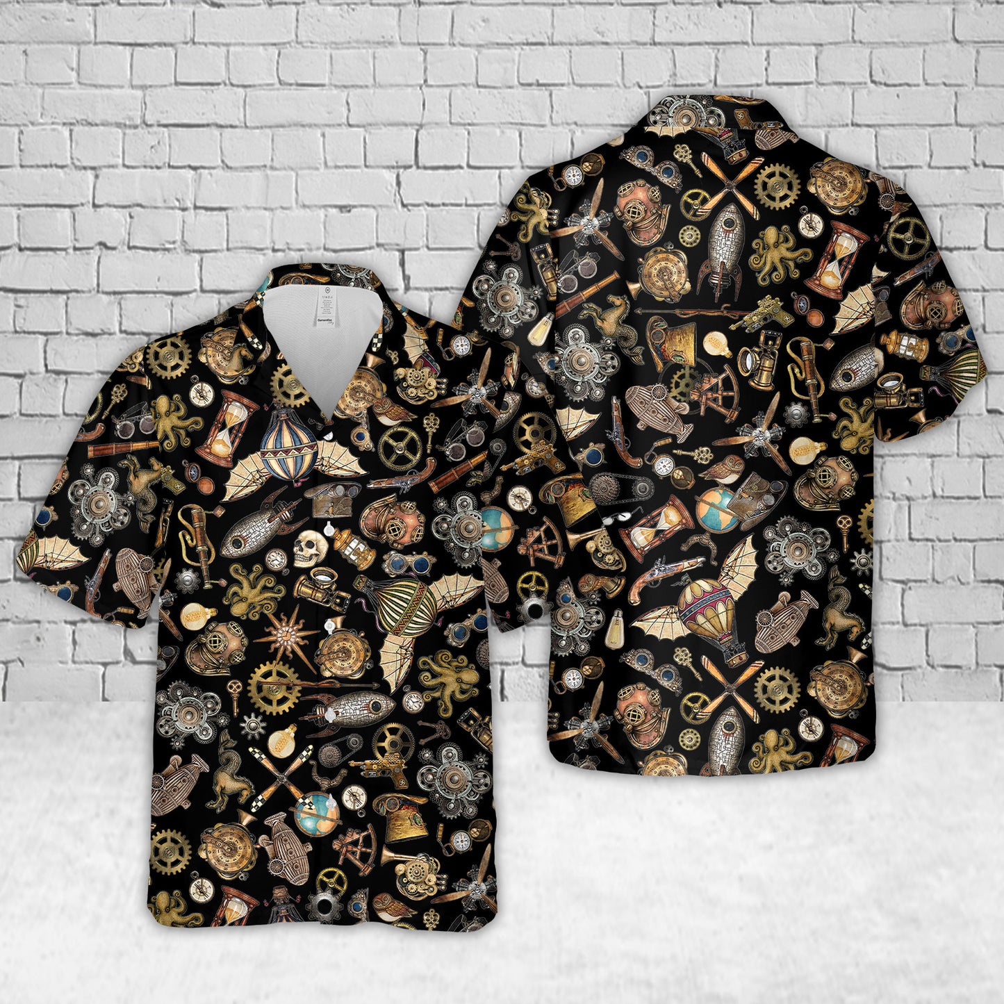 Steampunk Adventures Hawaiian Shirt