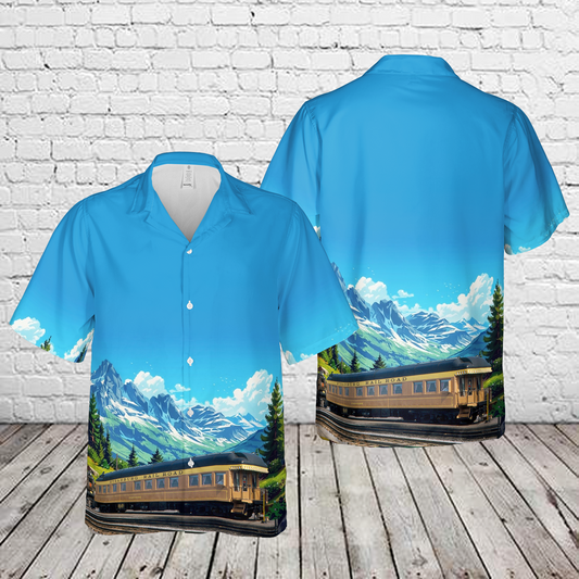 Strasburg Rail Road - Business Car "Paradise" Hawaiian Shirt