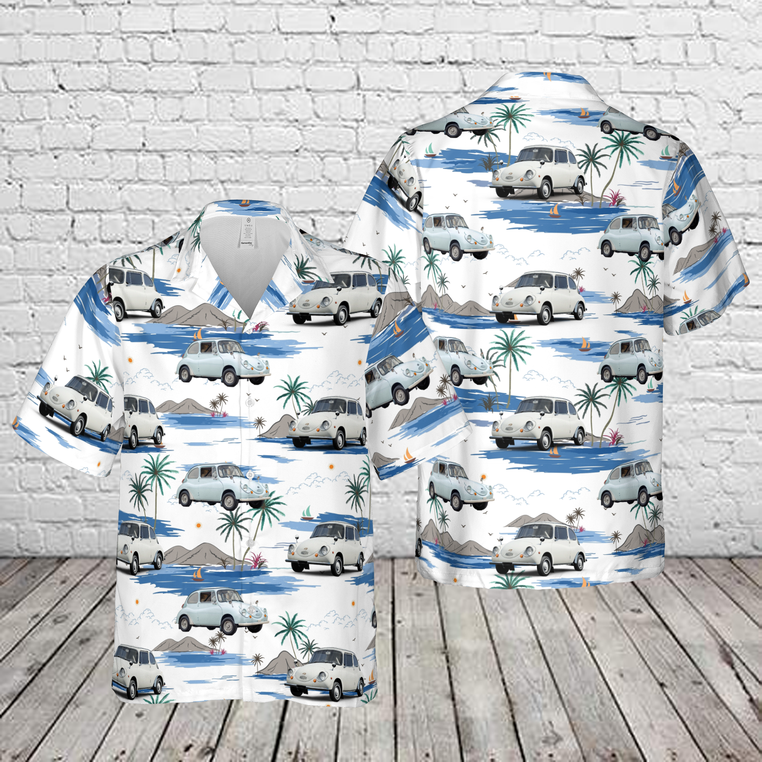 Subaru 360 Hawaiian Shirt