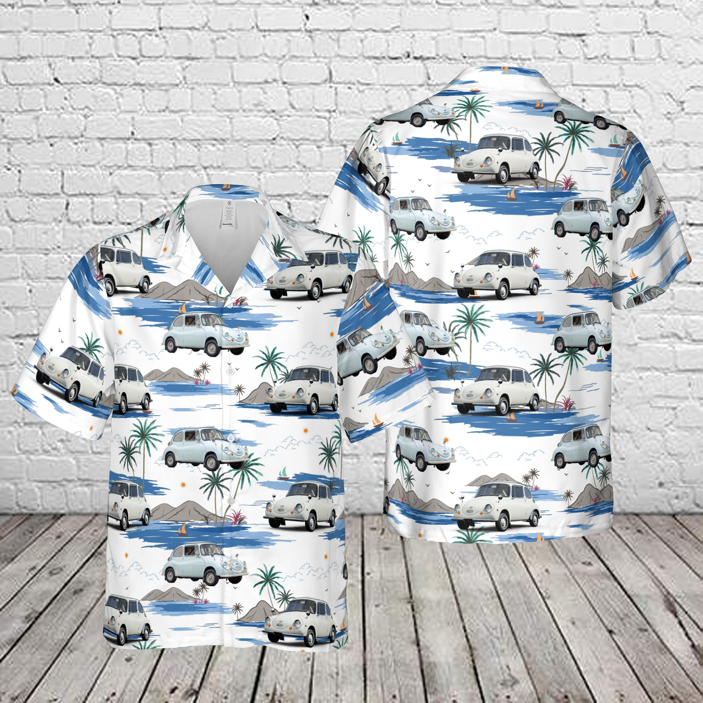 Subaru 360 Hawaiian Shirt