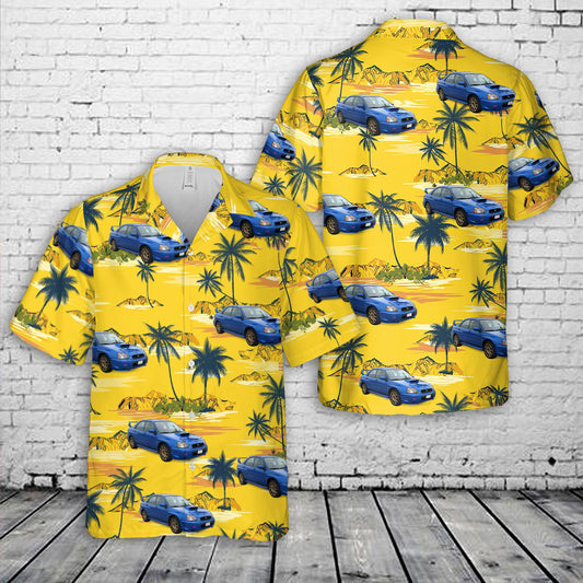 Subaru Impreza WRX STI Hawaiian Shirt