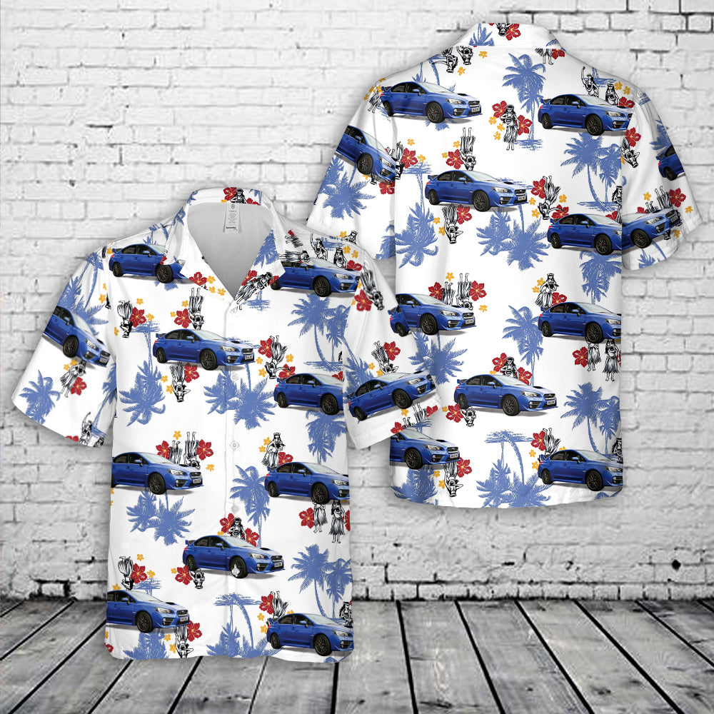 Subaru WRX STI Hawaiian Shirt