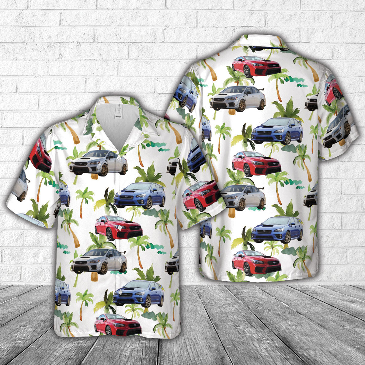 Subaru WRX STI Hawaiian Shirt