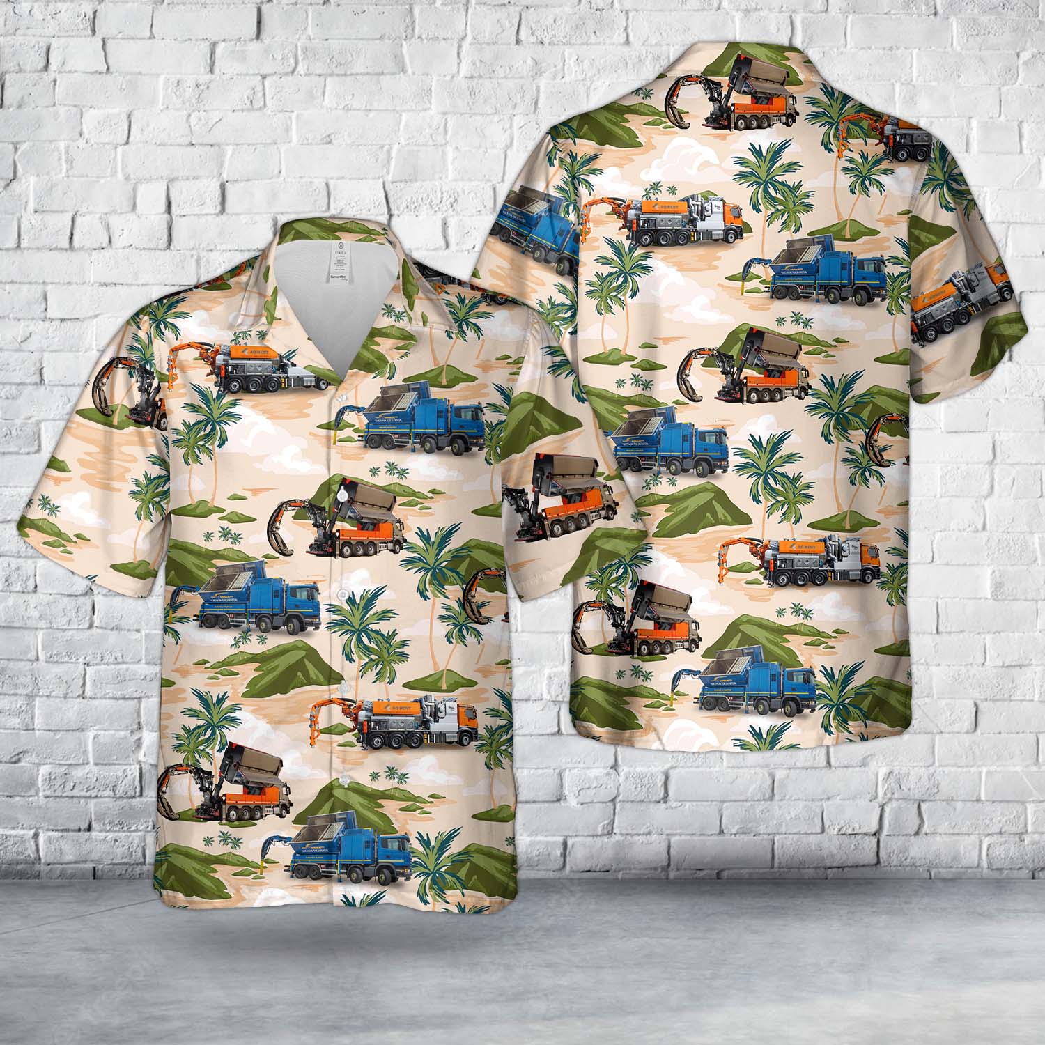 Suction Excavators Hawaiian Shirt