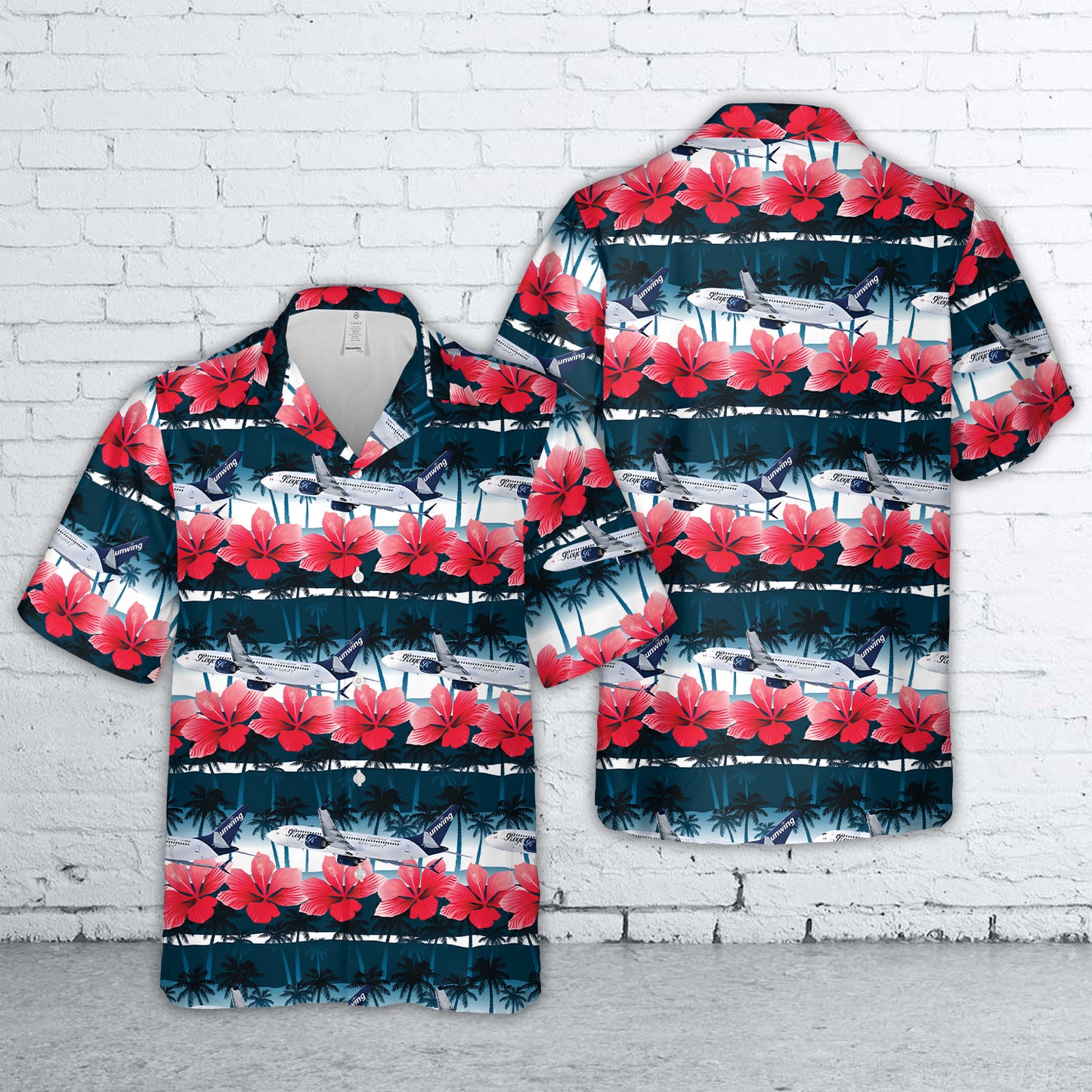 Sunwing Airlines (Royalton Luxury Resorts Livery) Boeing 737-8 MAX Hawaiian Shirt