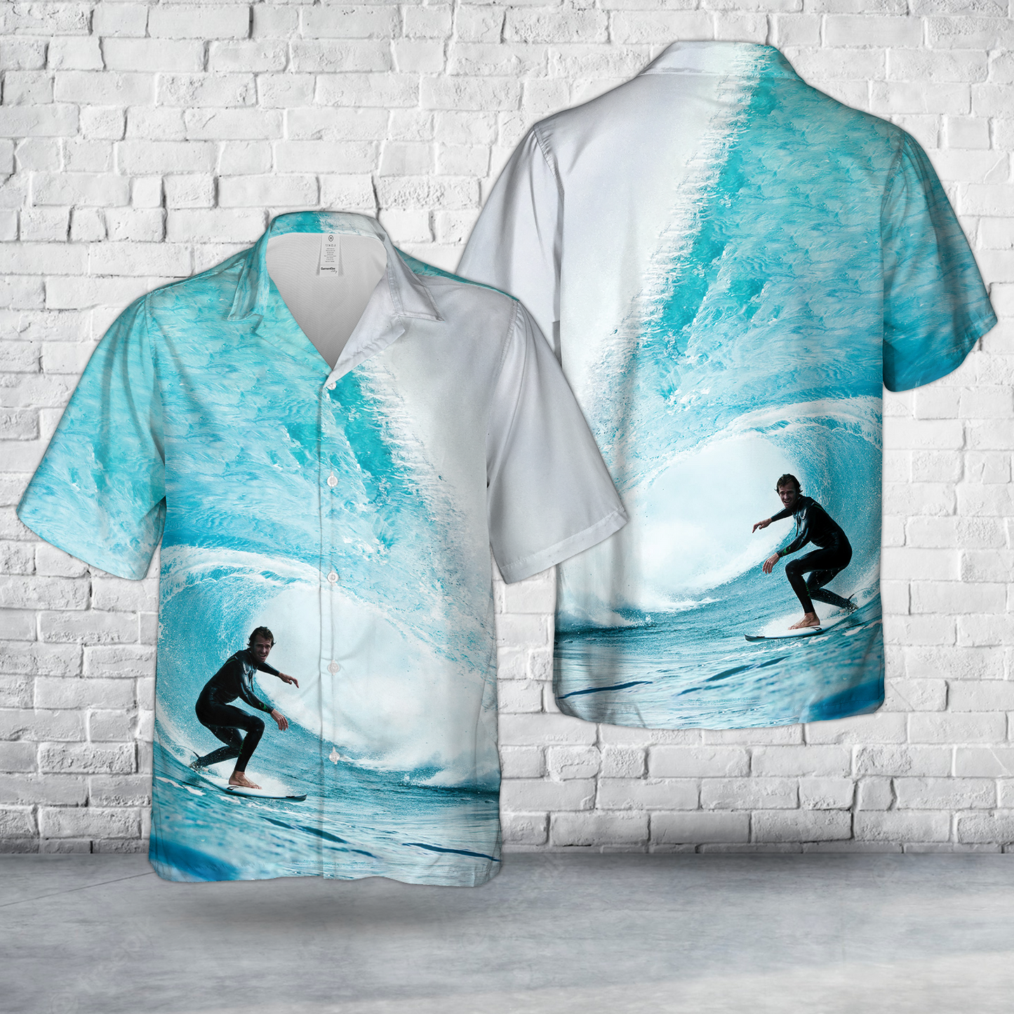 Surfing Hawaiian Shirt